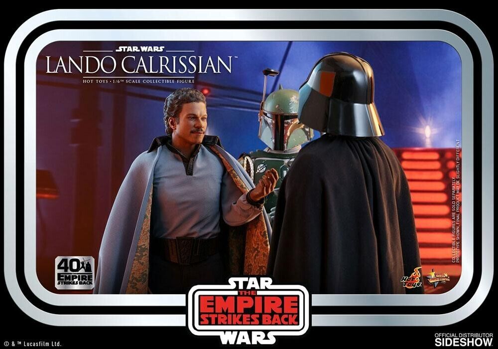 HOT TOYS STAR WARS LANDO CALRISSIAN 40th ANNIVERSARY ESB 1/6  TMS588