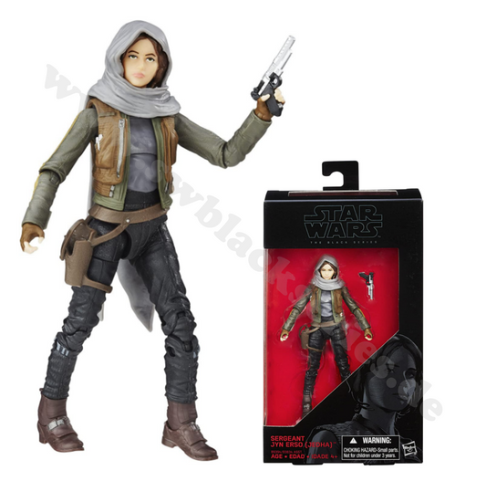 AUSPACKER - STAR WARS THE BLACK SERIES JYN ERSO 6"  #22