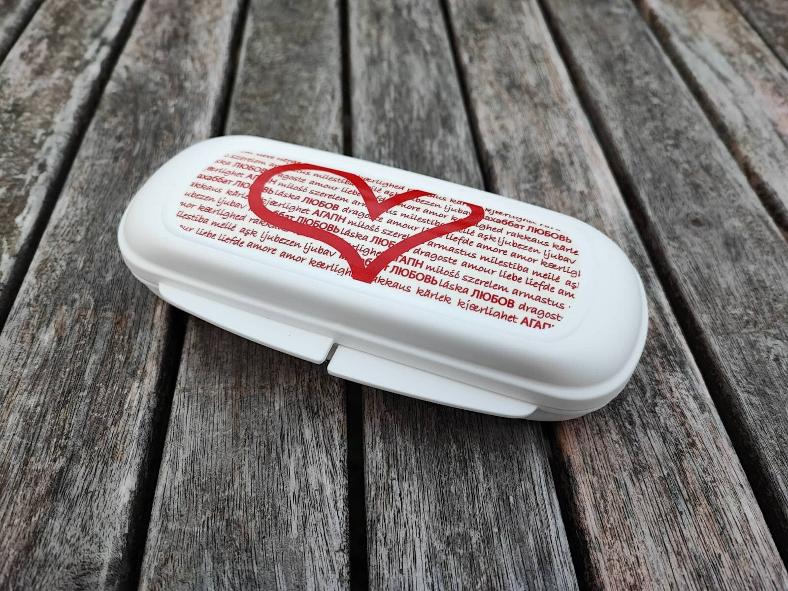 TUPPERWARE KLEINE SNACK-BOX VALENTIN WEISS