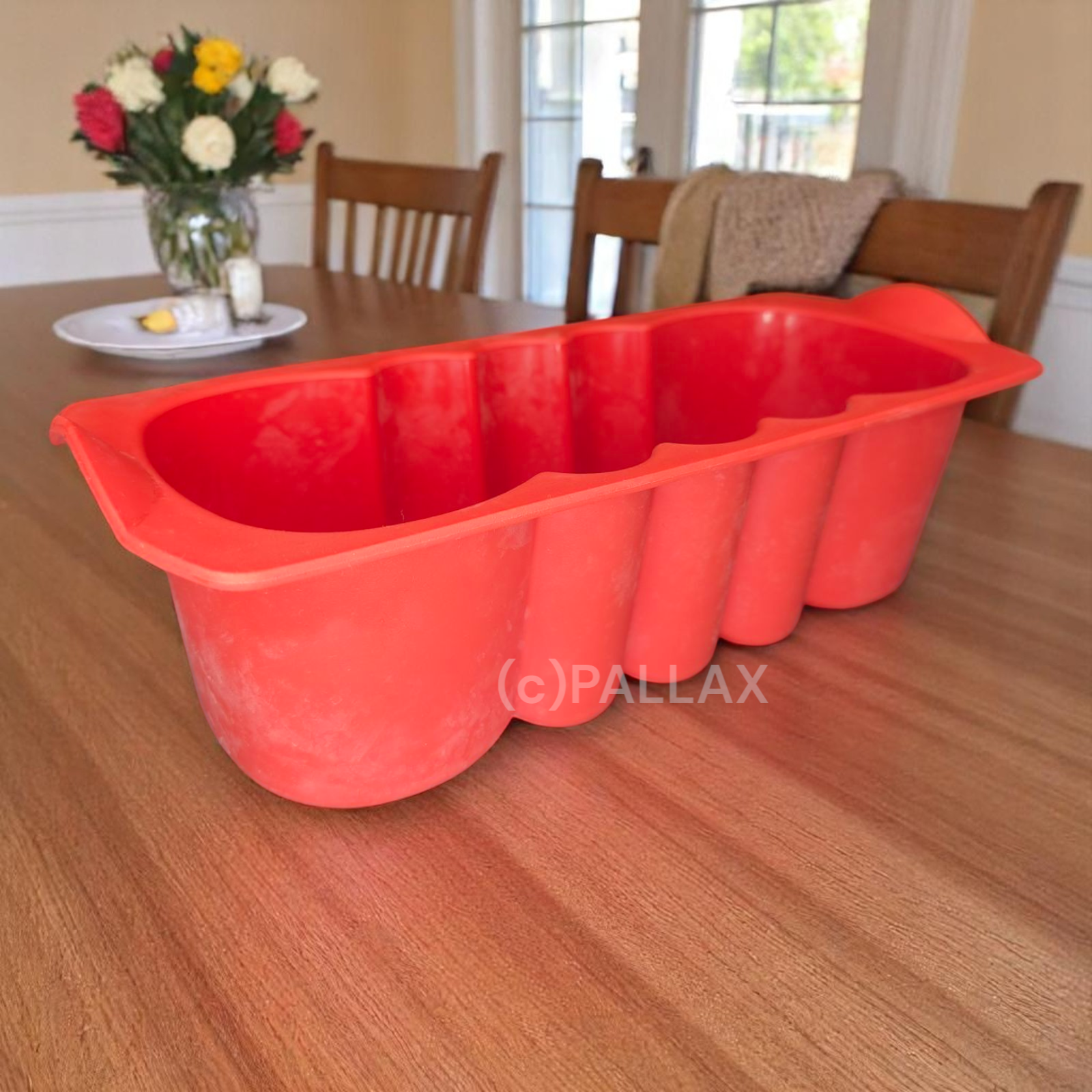 TUPPERWARE H20 SILIKON KASTENWELLEE ROT LASAGNE PASTETEN KUCHEN
