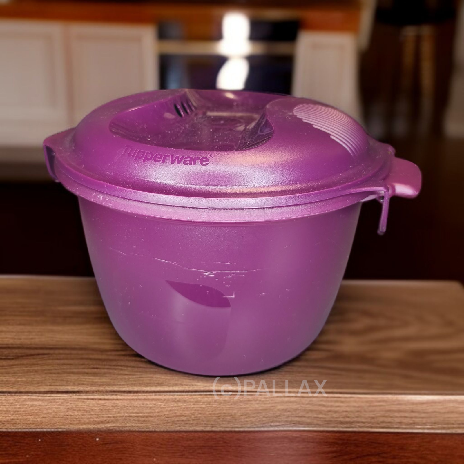 TUPPERWARE I56 REIS-MEISTER 2,2 L LILA REISKOCHER MIKROWELLE