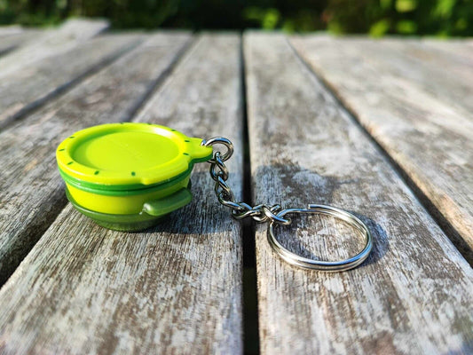 TUPPERWARE  SCHLÜSSELANHÄNGER MICRO-GOURMET GRÜN
