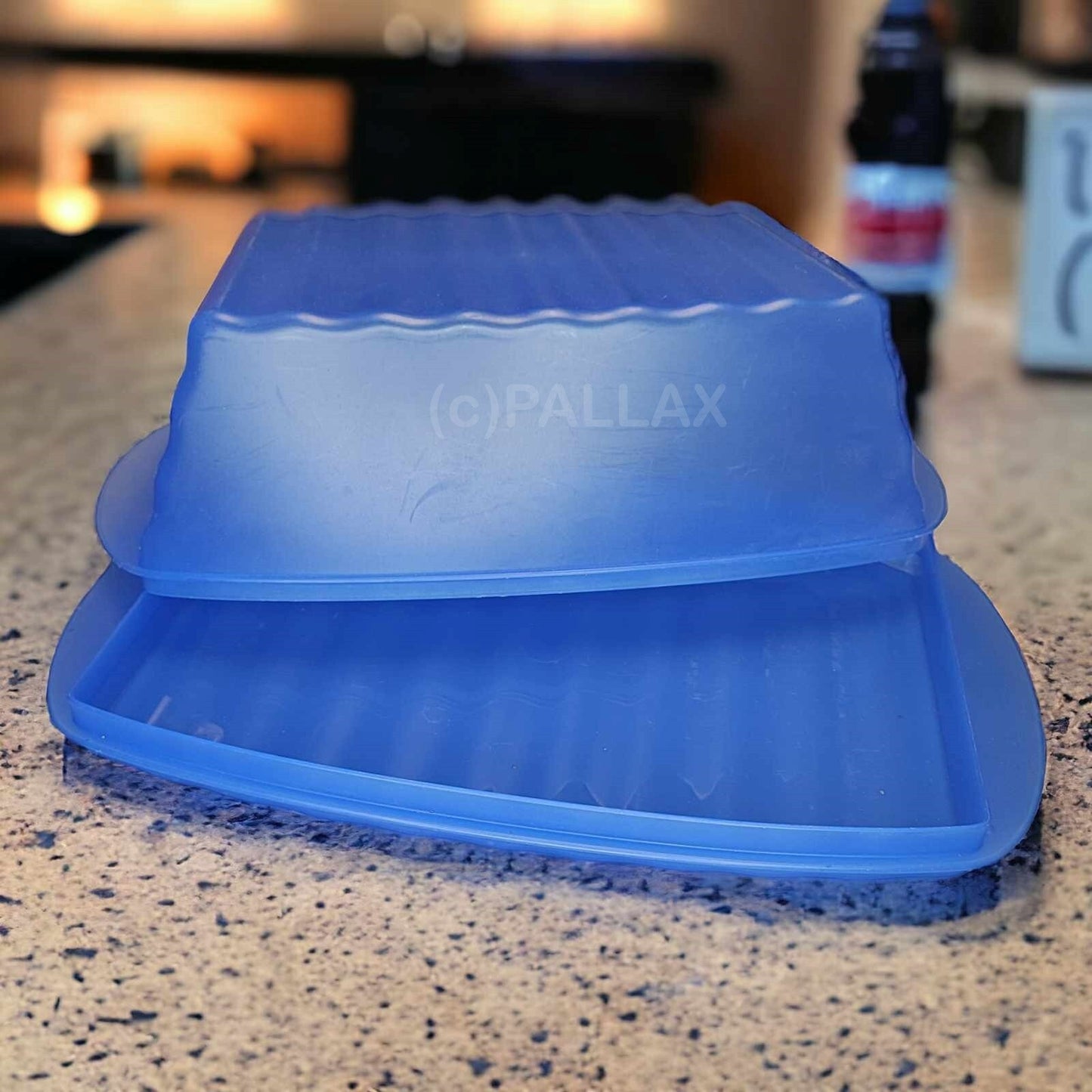 TUPPERWARE J28 JUNGE WELLE SCHLEMMERWELLE BLAU BROT KÄSE OBST