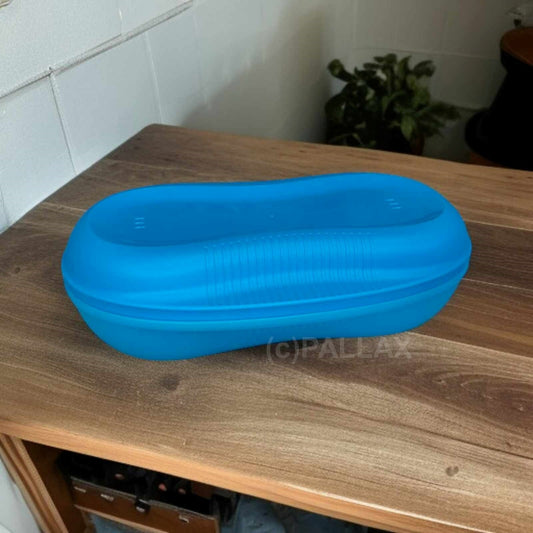 TUPPERWARE I55 OMELETT-MEISTER TÜRKIS OMELETT AUS DER MIKROWELLE