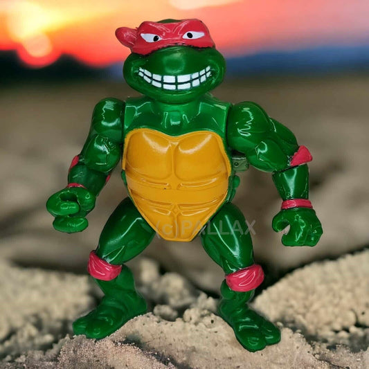 TEENAGE MUTANT NINJA TURTLES TMNT BREAKFIGHTIN` RAPHAEL  / PLAYMATES 1989