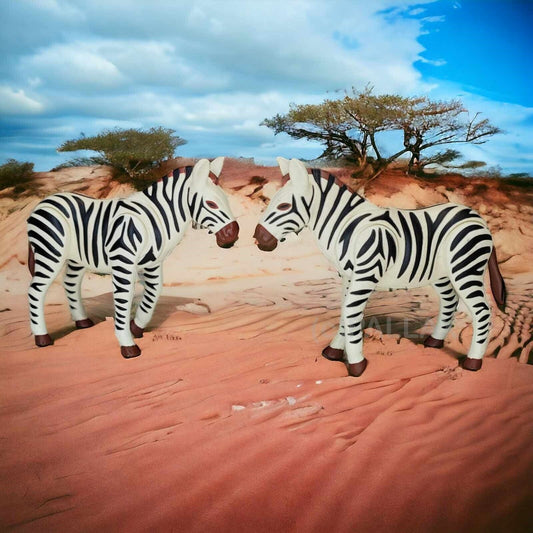 PLAYMOBIL 7036 ZEBRAS (2 STÜCK) ZOO SAFARI WILDNIS / 1994