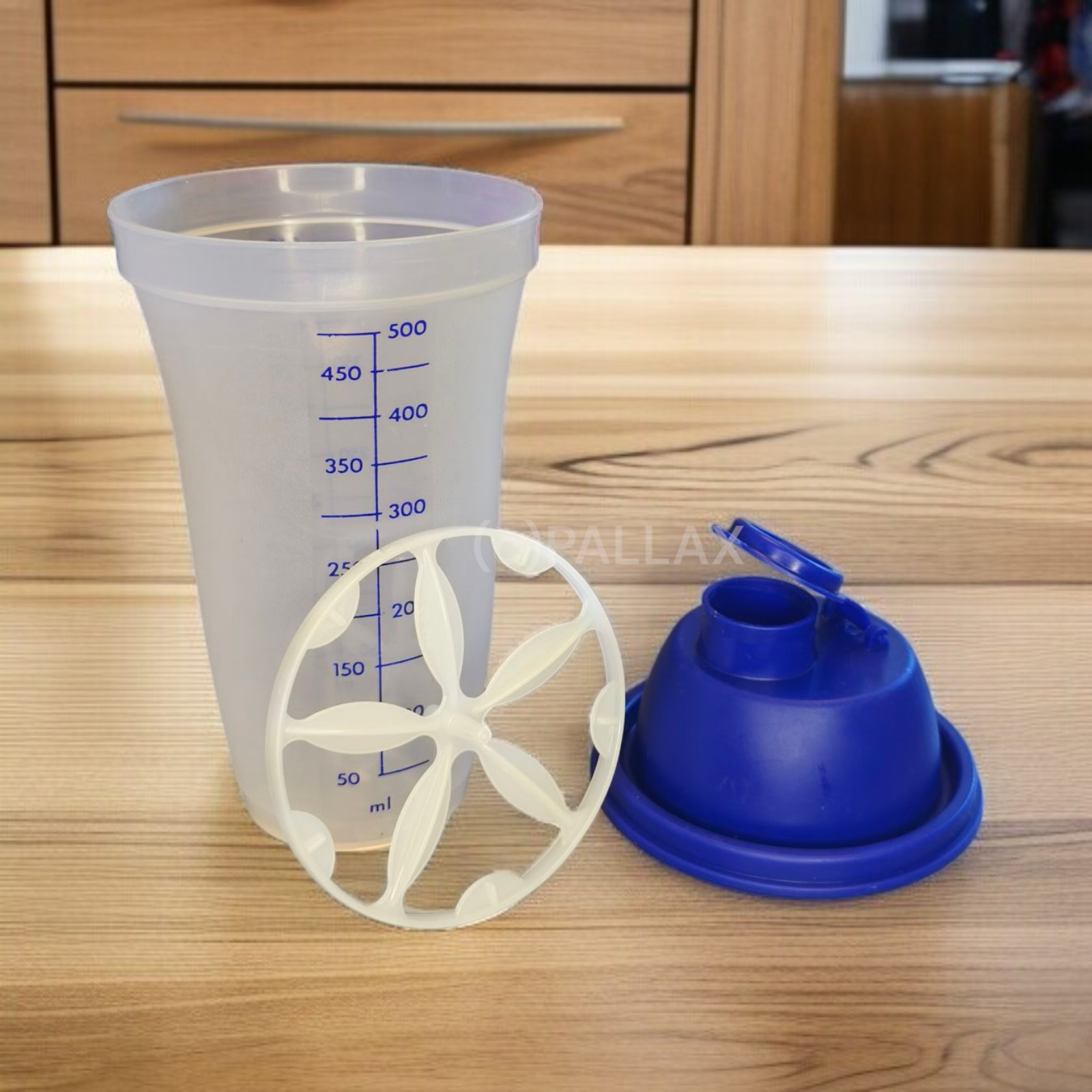 TUPPERWARE D10 MIX-FIX 500 ML BLAU SHAKER SCHÜTTELBECHER MIX-BECHER