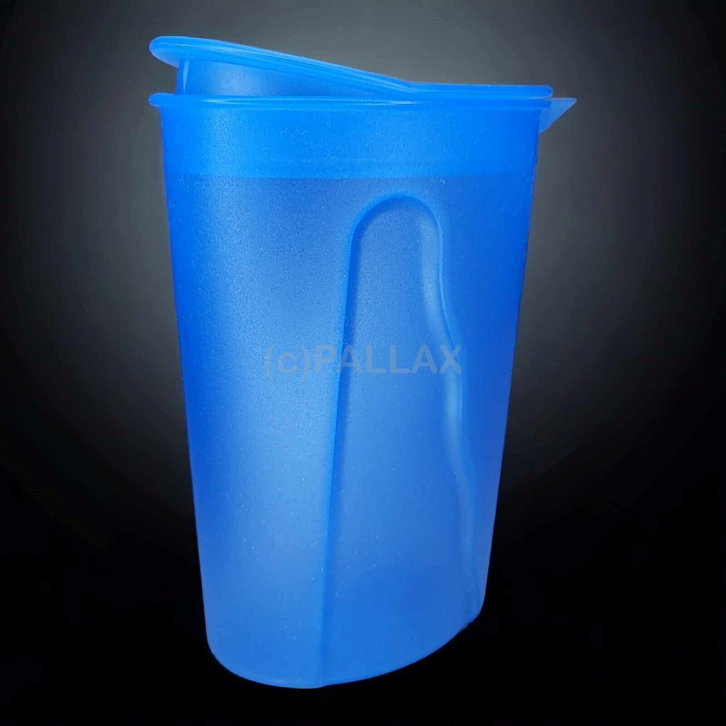 TUPPERWARE J14 JUNGE WELLE KANNE 1,0 L BLAU SAFTKANNE MILCHKANNE