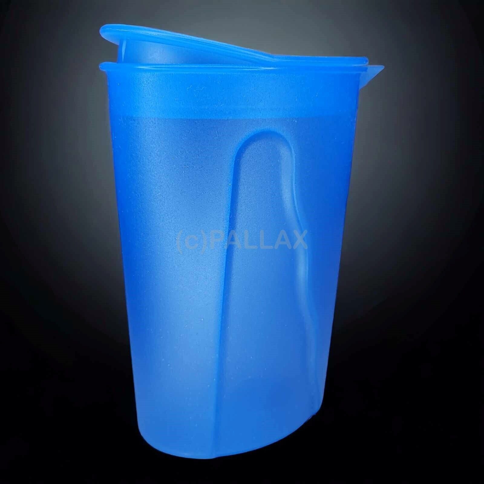 TUPPERWARE J14 JUNGE WELLE KANNE 1,0 L BLAU SAFTKANNE MILCHKANNE