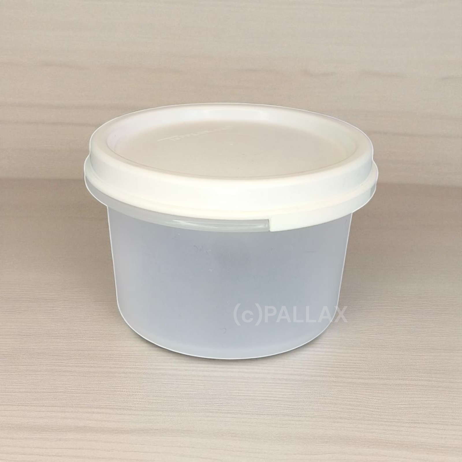 TUPPERWARE A76 EIDGENOSSE RUND 200 ML WEISS VORRATSDOSE