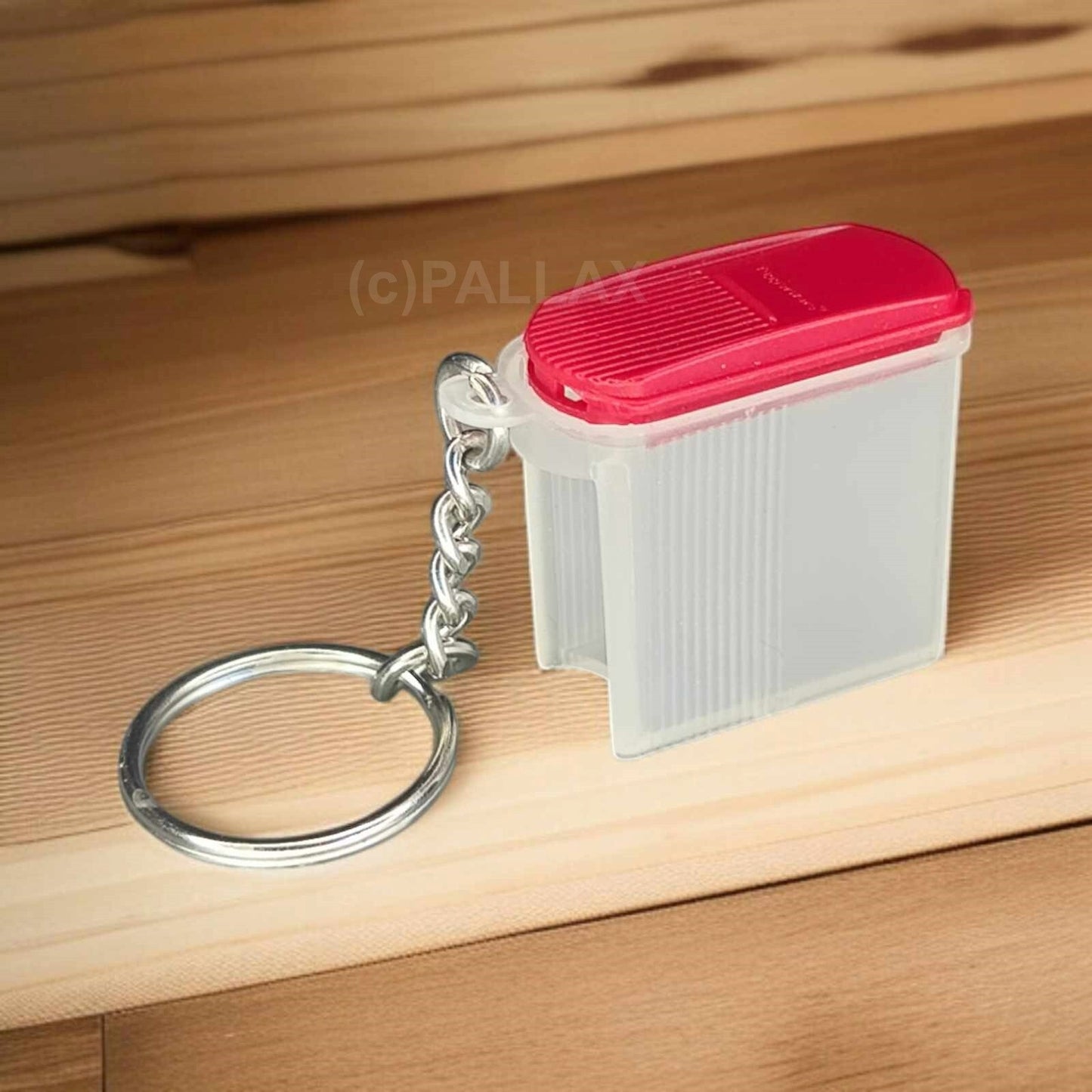 TUPPERWARE SCHLÜSSELANHÄNGER EIDGENOSSE PLUS ROT