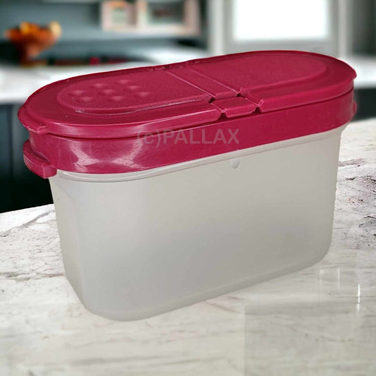 TUPPERWARE A90 GEWÜRZ-ZWERG 120 ML BROMBEER-ROT GEWÜRZSTREUER