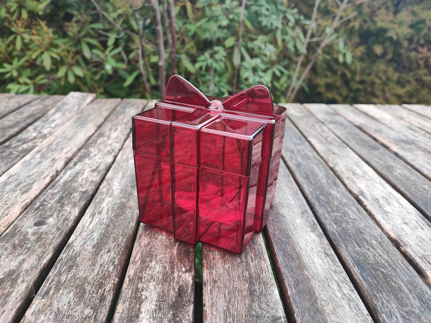 TUPPERWARE GESCHENK-BOX BONBONNIERE WEIHNACHTS-EDITION SONDERMODELL