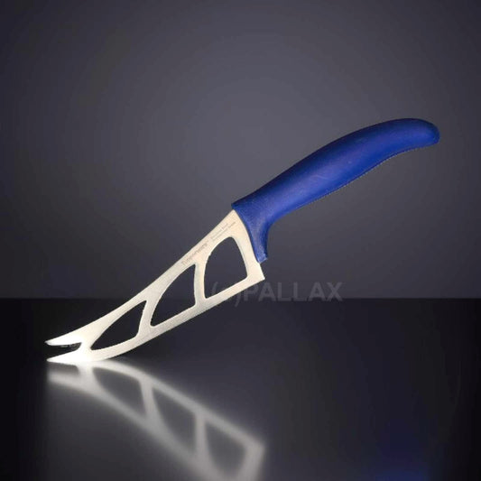 TUPPERWARE D91 ERGONOMIC KÄSEMESSER BLAU EDELSTAHL