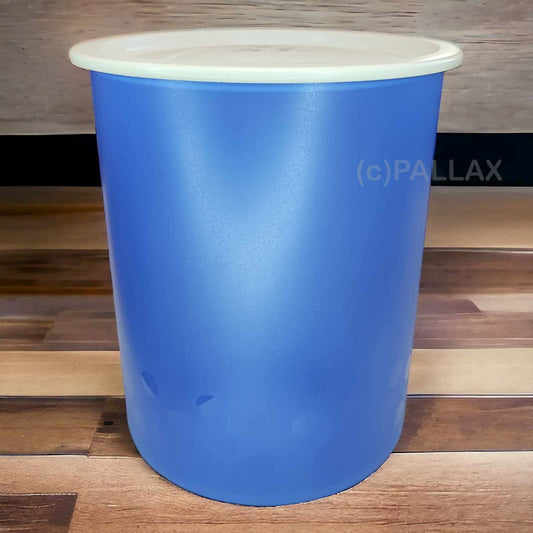 TUPPERWARE A25 BINGO 2,0 L BEHÄLTER VORRATSDOSE BLAU WEISS