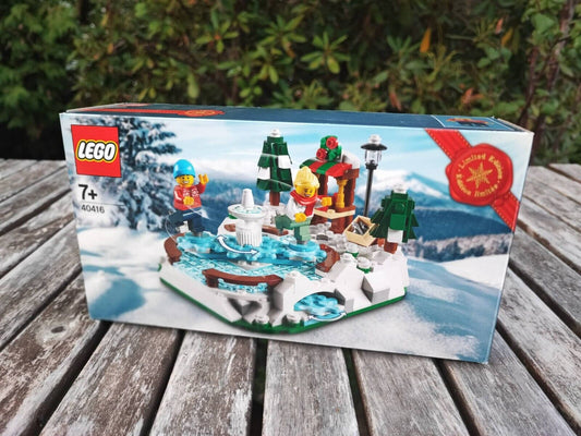 LEGO 40416 EISLAUFBAHN ICE SKATING RINK LIMITED EDITION MISB