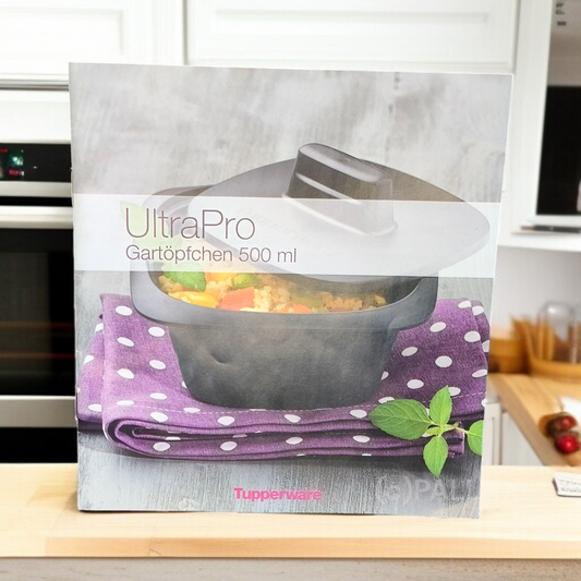 TUPPERWARE REZEPTHEFT  ULTRA-PPRO GARTÖPFCHEN 500 ML