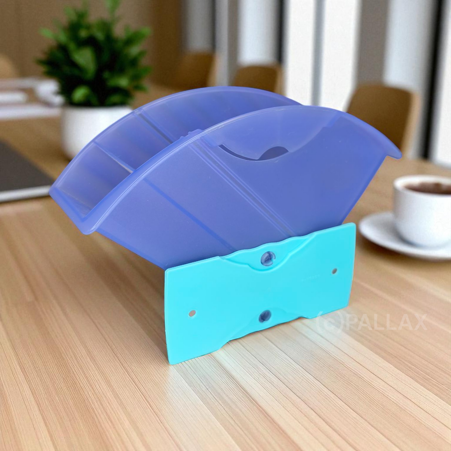 TUPPERWARE JUNGE WELLE KAFFEE-FILTER-SPENDER BLAU SONDERMODELL