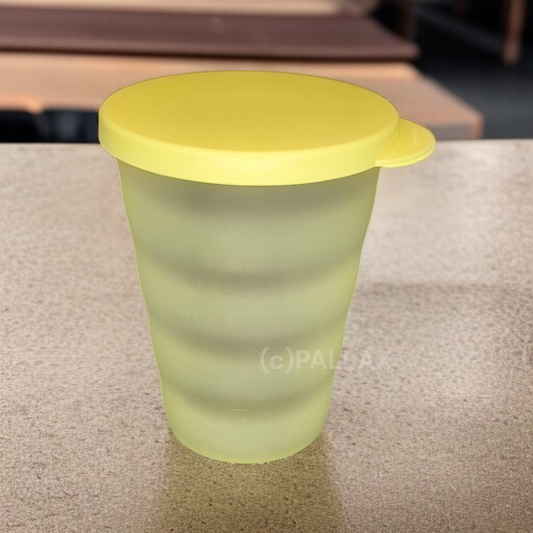 TUPPERWARE J16 JUNGE WELLE TRINKBECHER 330 ML  GELB