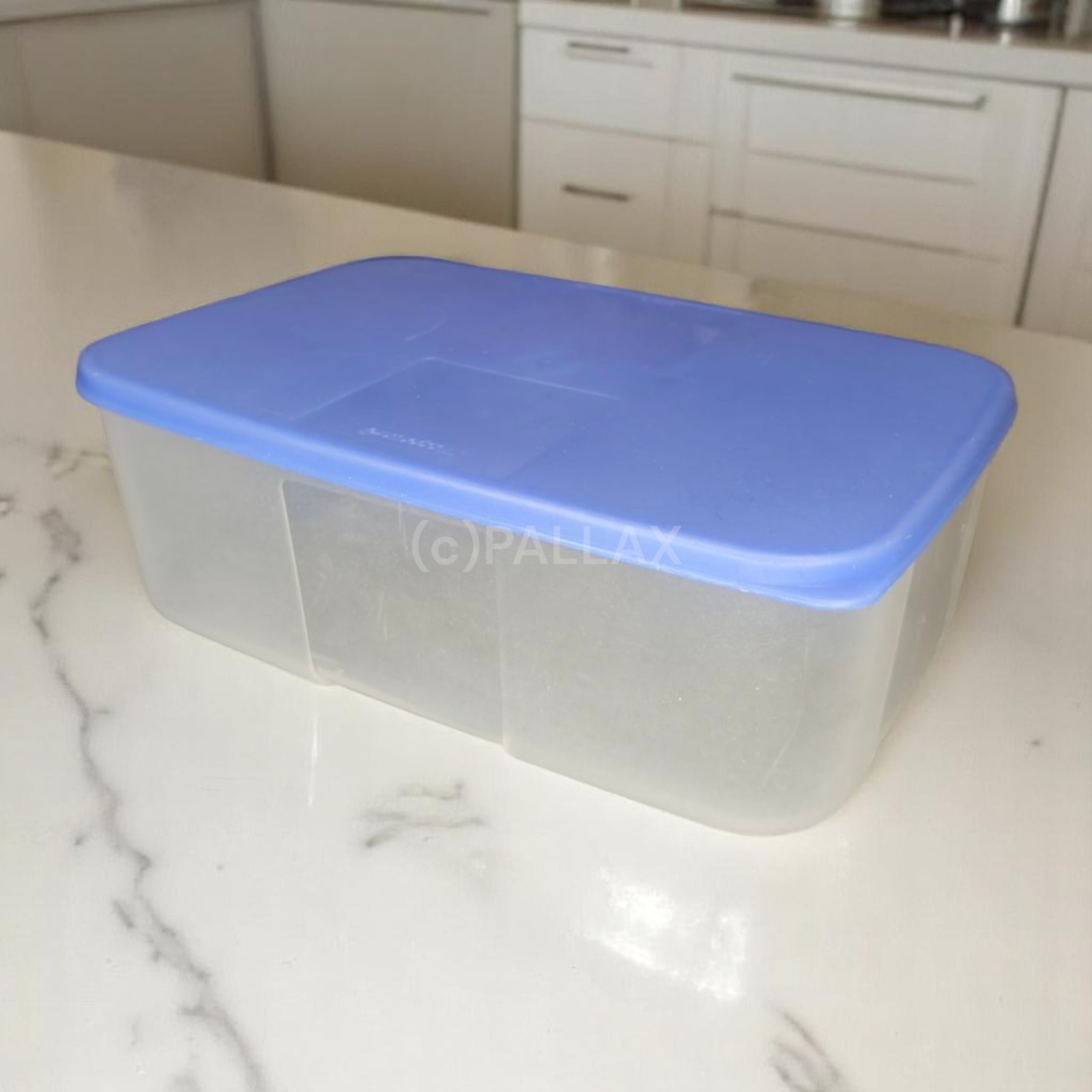 TUPPERWARE A12 KÜHLSCHRANK-SYSTEM BEHÄLTER 1,5 L BLAU VORRATSDOSE