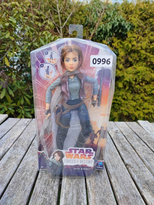 AUSPACKER - STAR WARS FORCES OF DESTINY JYN ERSO 12"