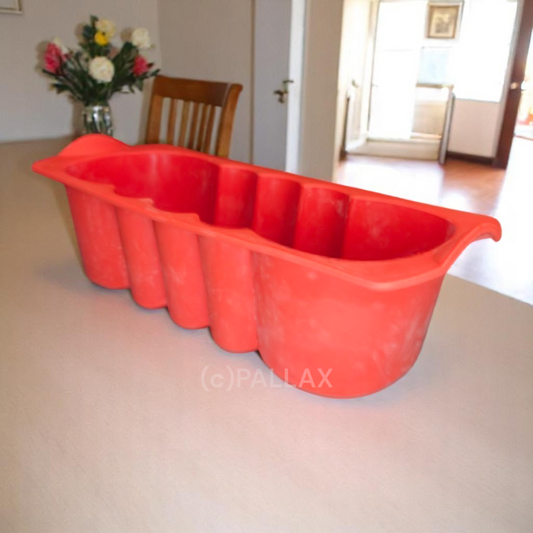 TUPPERWARE H20 SILIKON KASTENWELLEE ROT LASAGNE PASTETEN KUCHEN