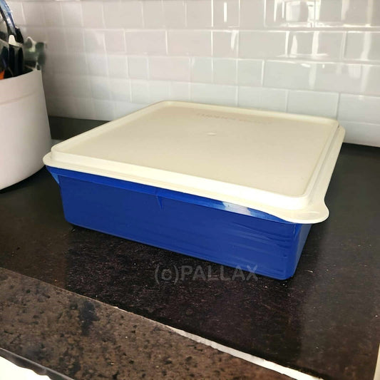 TUPPERWARE COMBI-PLUS UNIVERSAL-BOX 3,4 L BLAU WEISS SONDERMODELL VORRATSDOSE