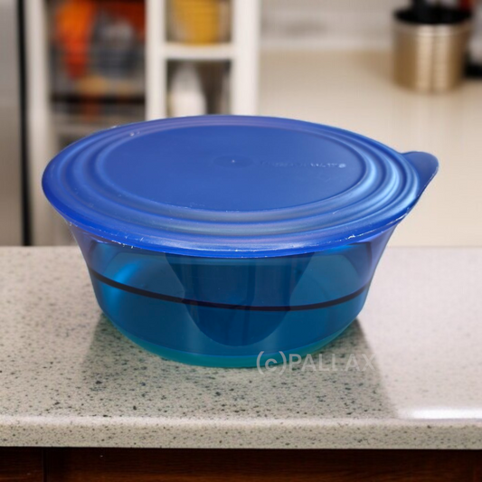 TUPPERWARE C122 ELEGANZIA SCHÜSSEL 2,3 L BLAU