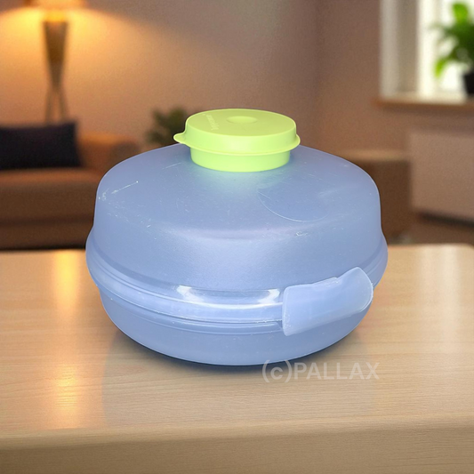 TUPPERWARE SANDWICHER HELLBLAU BROTDOSE BRÖTCHEN MIT DIP-SCHALE