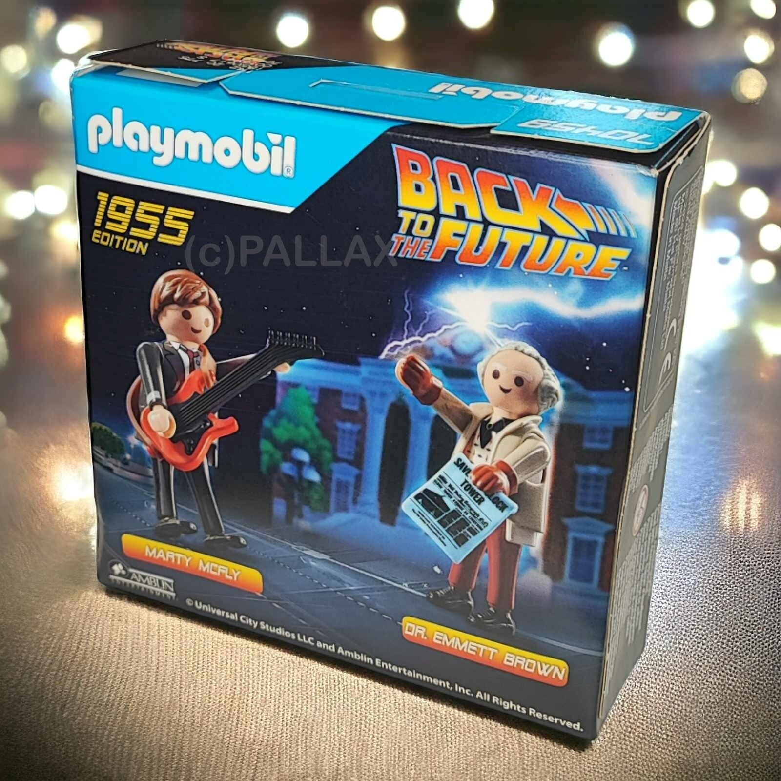 PLAYMOBIL 70459 BACK TO THE FUTURE MARTY McFLY & DR. EMMETT BROWN