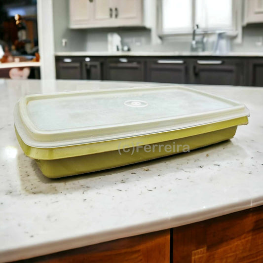 TUPPERWARE VINTAGE SANDWICH-BOX GRÜN