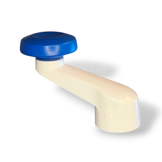 TUPPERWARE ERSATZTEIL KURBEL-GRIFF BLAU FÜR D130 D150 QUICK-CHEF 2 + 3