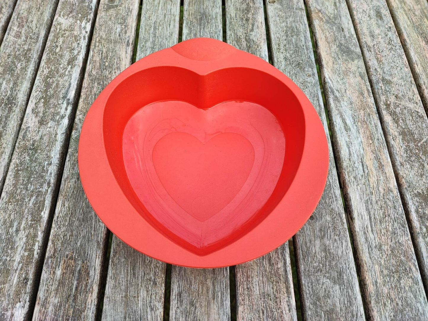 TUPPERWARE SILIKON-FORM HERZ KUCHENFORM