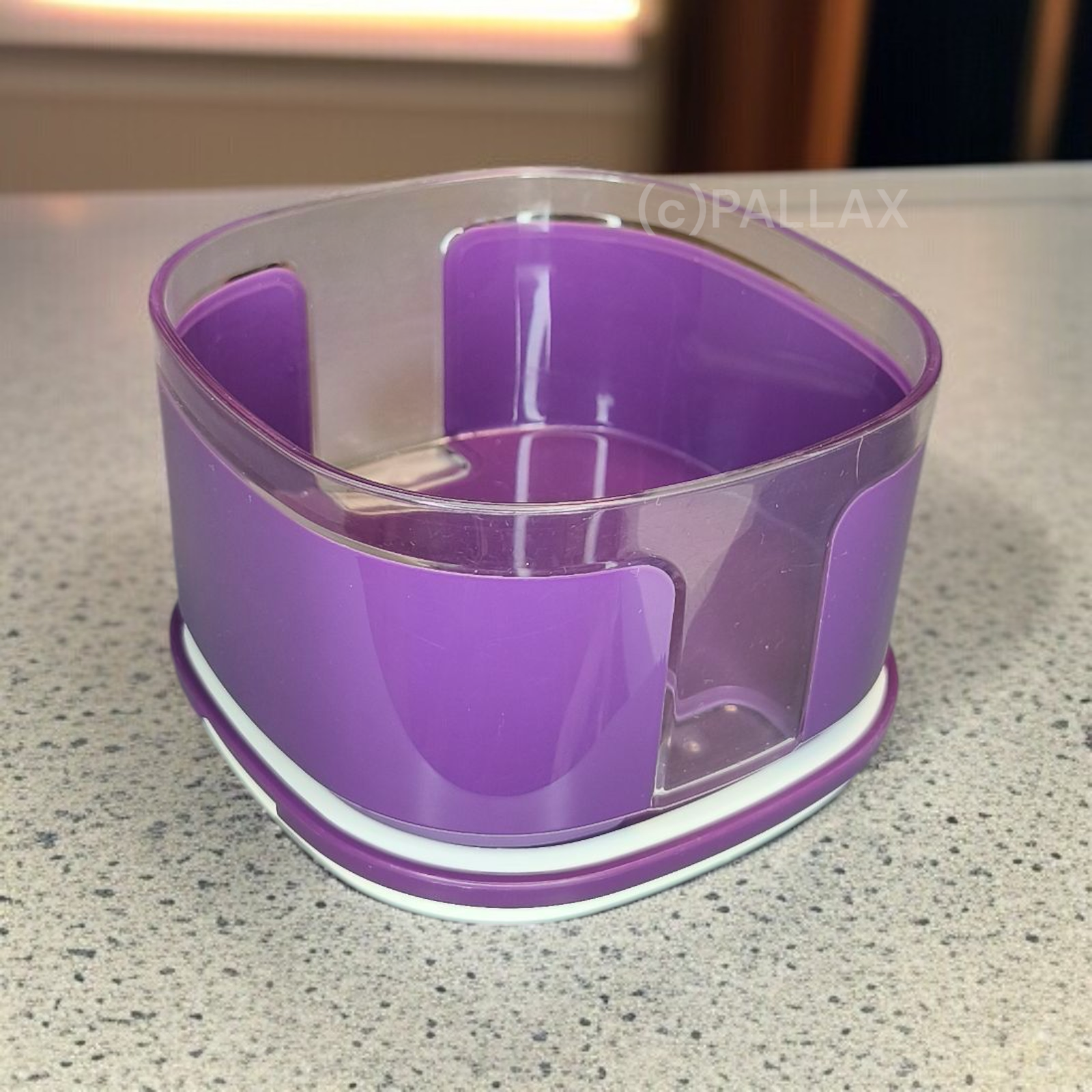 TUPPERWARE A34 SKYLINE 700 ML  LILA KAFFEE-DOSE VORRATSDOSE