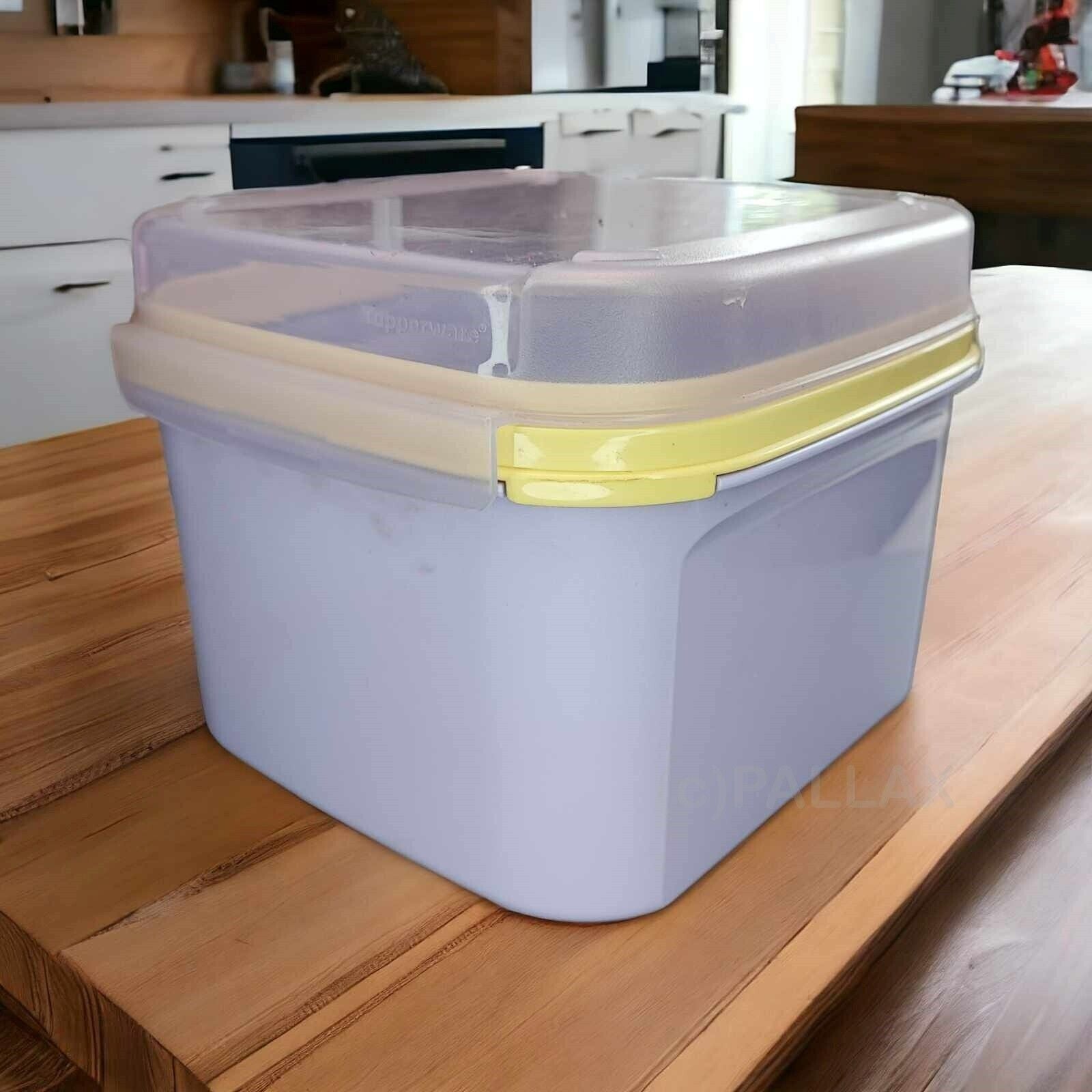 TUPPERWARE A87 BELLEVUE 2,6 L FLIEDER GELB VORRATSBEHÄLTER TROCKENVORRAT