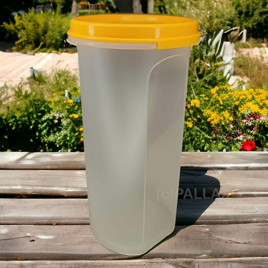 TUPPERWARE A77 EIDGENOSSE RUND 650 ML SONNENGELB VORRATSDOSE