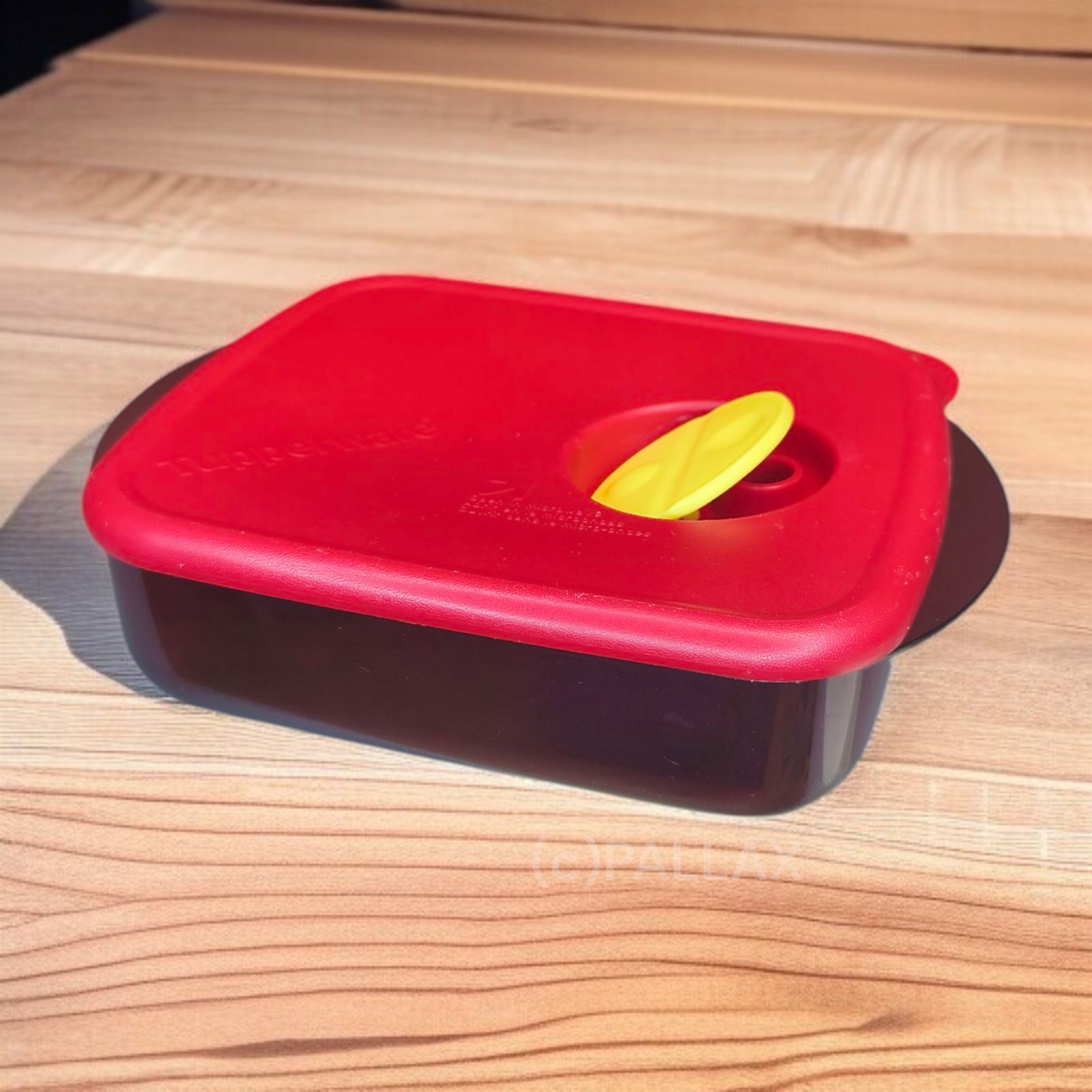 TUPPERWARE I43 WARM-UP BEHÄLTER 600 ML ROT MIKROWELLEN-BEHÄLTER
