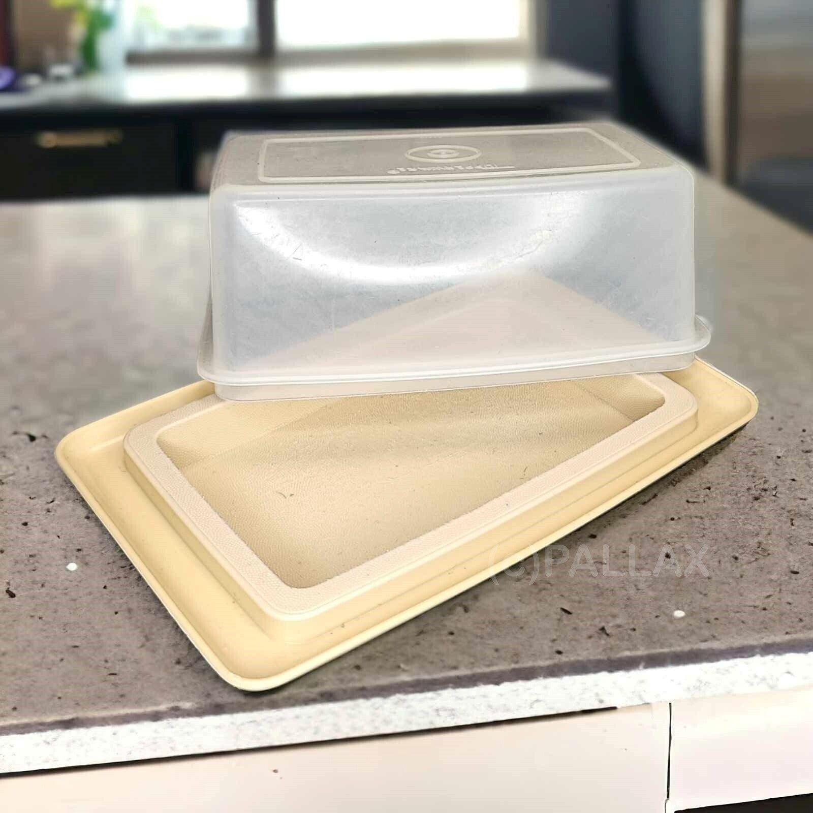 TUPPERWARE VINTAGE BUTTERDOSE BEIGE