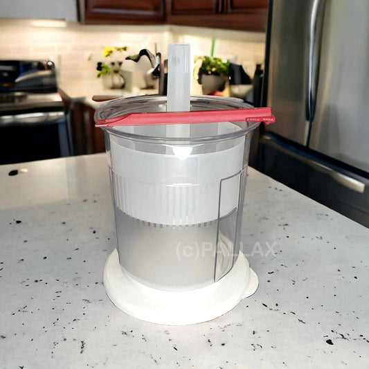 TUPPERWARE C96 PIKANTUS 1,3 L WEISS GURKENLIFT OLIVEN