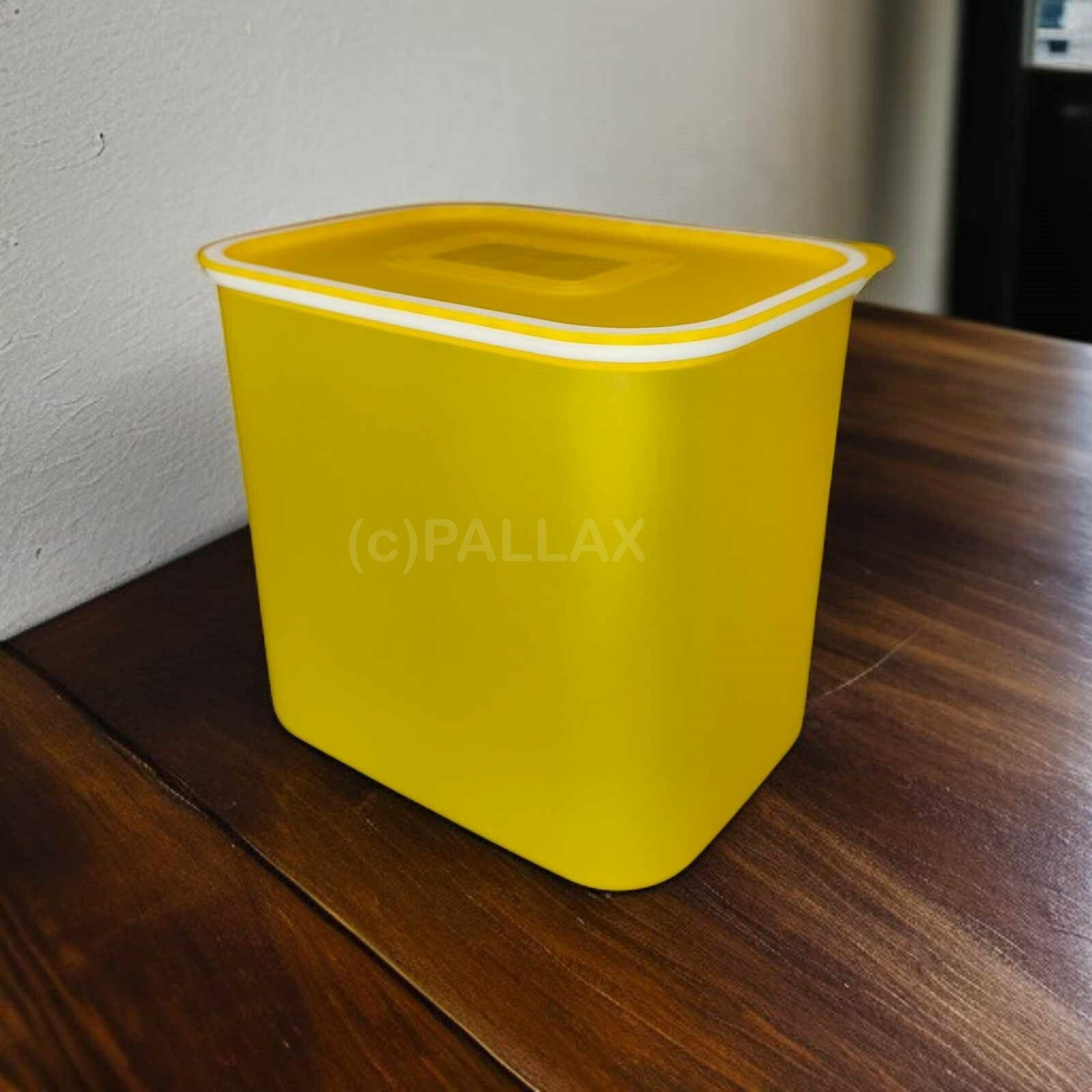 TUPPERWARE A152 QUADRO 2,1 L BEHÄLTER GELB VORRATSDOSE SONDERFARBE