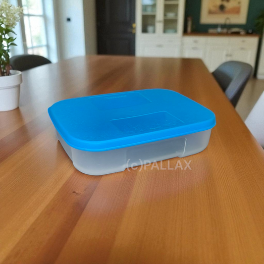 TUPPERWARE A08 KÜHLSCHRANK-SYSTEM BEHÄLTER 300 ML BLAU VORRATSDOSE
