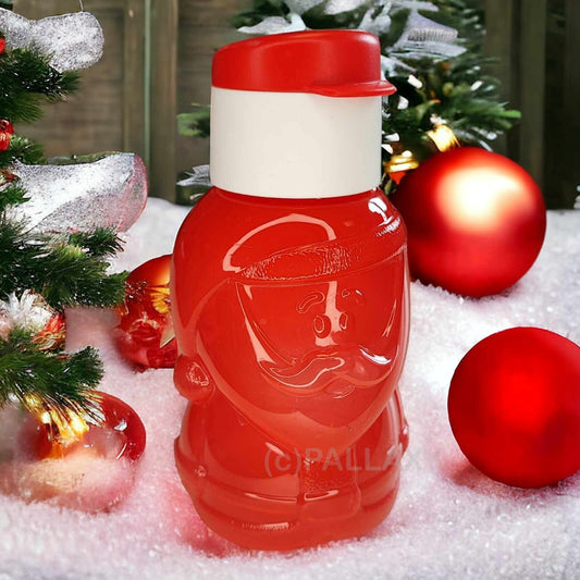 TUPPERWARE C170 ECO EASY KINDER-TRINKFLASCHE WEIHNACHTSMANN 350 ML ROT WEISS