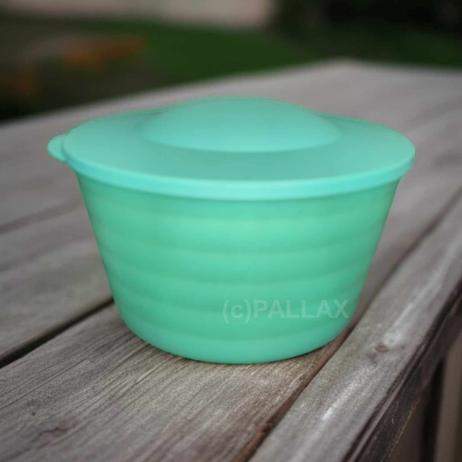 TUPPERWARE D71 SALATSCHLEUDER 4,5 L GRÜN + FRISCHE-DECKEL SALATTROCKNER