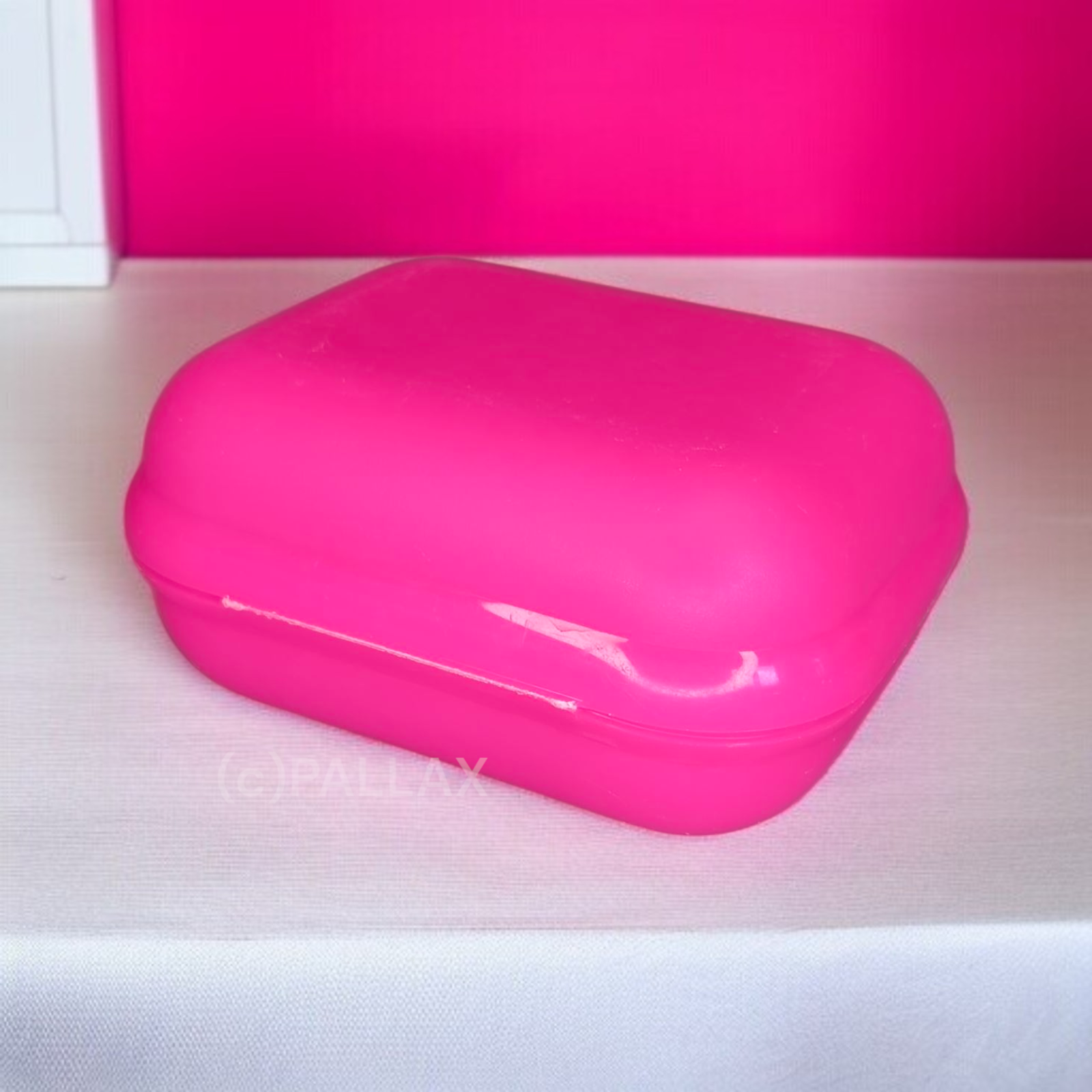 TUPPERWARE A26 GROSSER TWIN PINK BROTDOSE PAUSENBOX