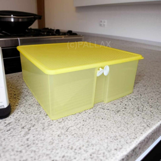 TUPPERWARE PRIMA KLIMA 8,0 L XXL GELB OBST GEMÜSE KÜHLSCHRANK SONDERMODELL