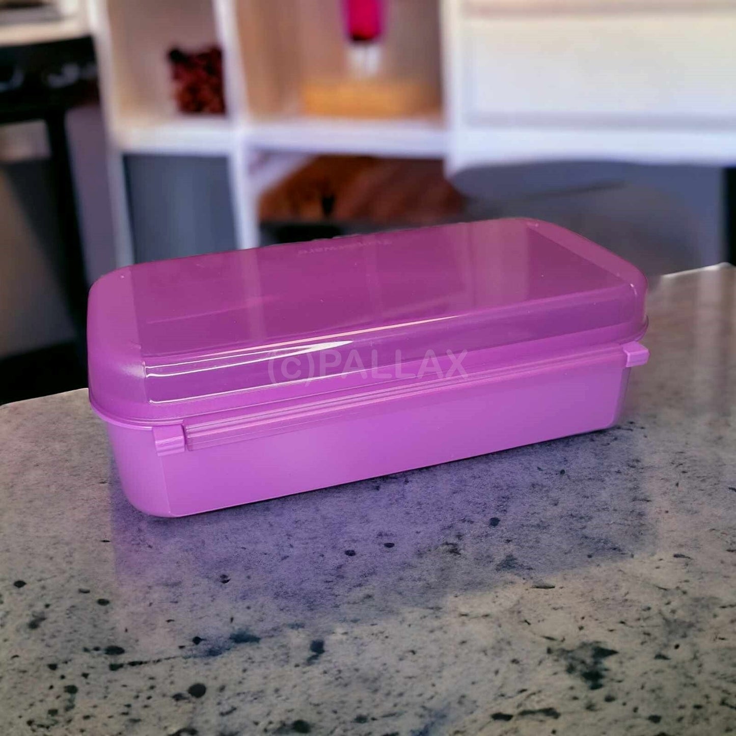 TUPPERWARE A189 BELLEVUE 980 ML LILA VORRATSBEHÄLTER