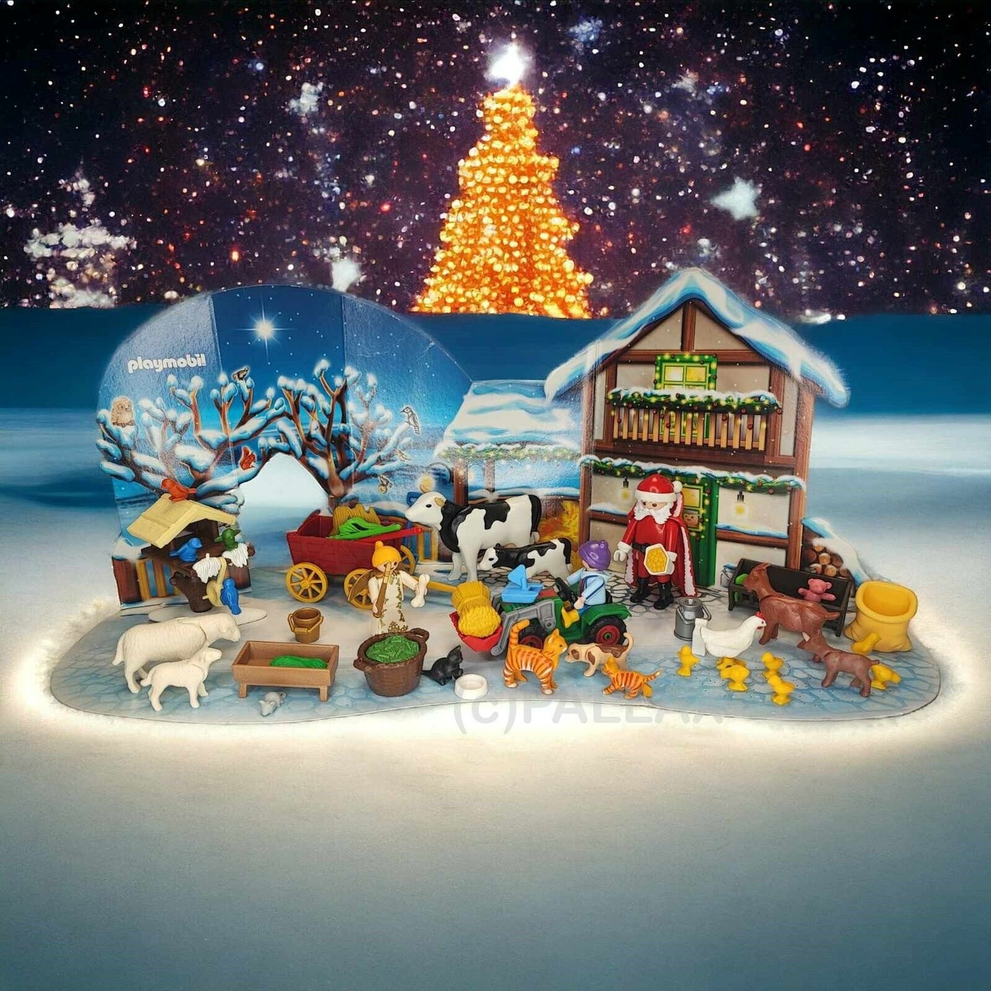 PLAYMOBIL 6624 WEIHNACHTEN AUF DEM BAUERNHOF