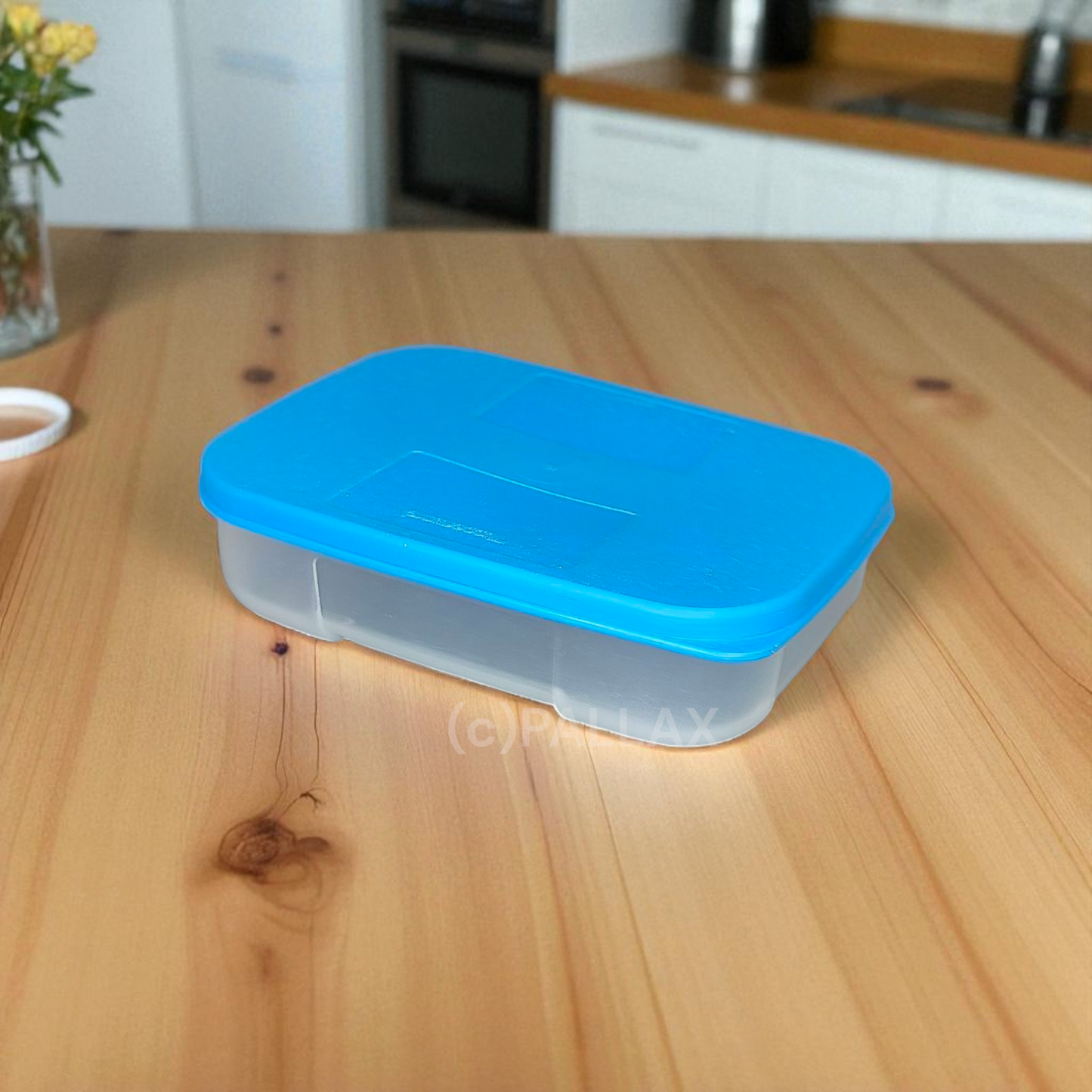 TUPPERWARE A08 KÜHLSCHRANK-SYSTEM BEHÄLTER 300 ML BLAU VORRATSDOSE