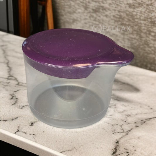 TUPPERWARE C166 TUPPERTIME BEHÄLTER 250 ML LILA ZUCKER MILCHKÄNNCHEN