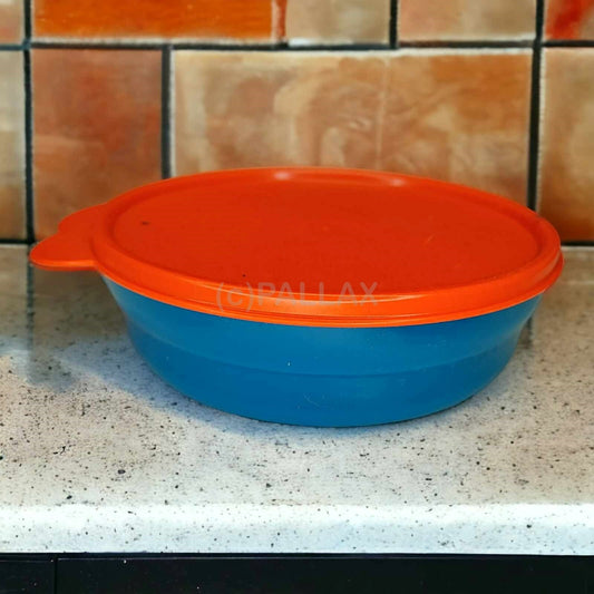 TUPPERWARE SOMMER-DROP 550 ML TÜRKIS ROT VORRATSDOSE FRISCHE-SCHÜSSEL
